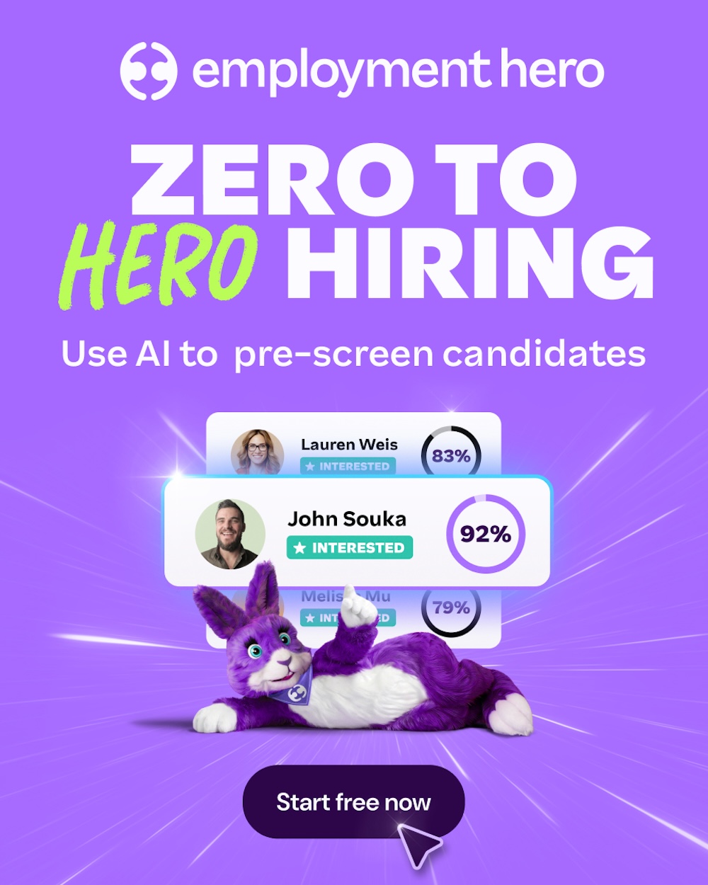 Employment Hero rewrites outdated fable in new recruitment campaign via Hero Collective