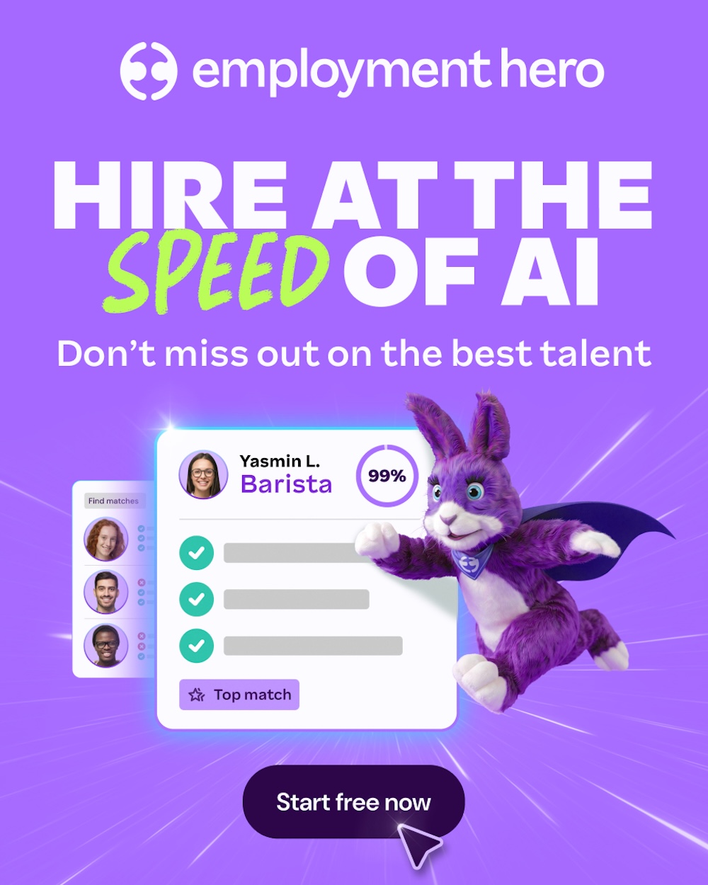 Employment Hero rewrites outdated fable in new recruitment campaign via Hero Collective