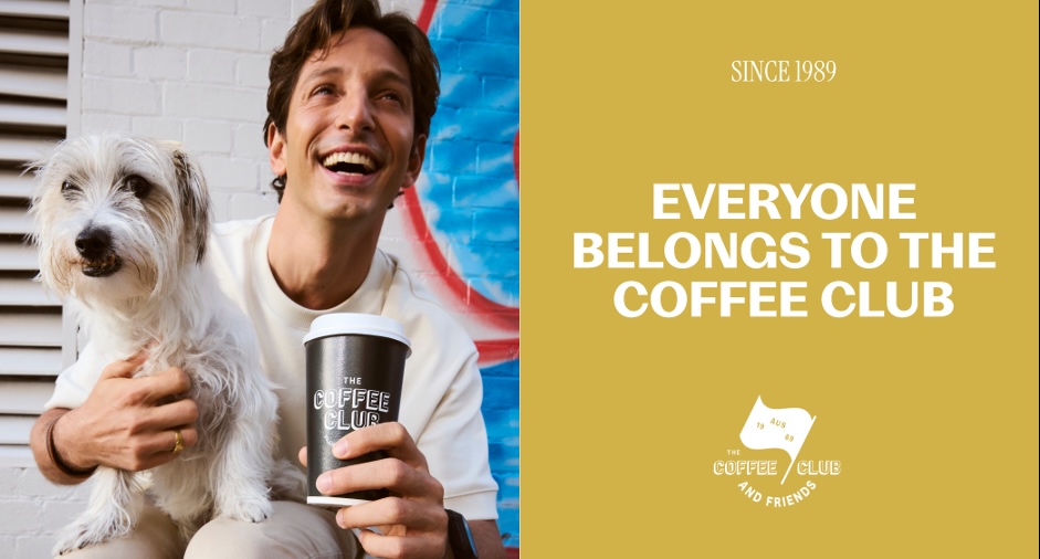 The Coffee Club launches brand refresh in new ‘The Club For Everyone’ campaign via Jana + Koos