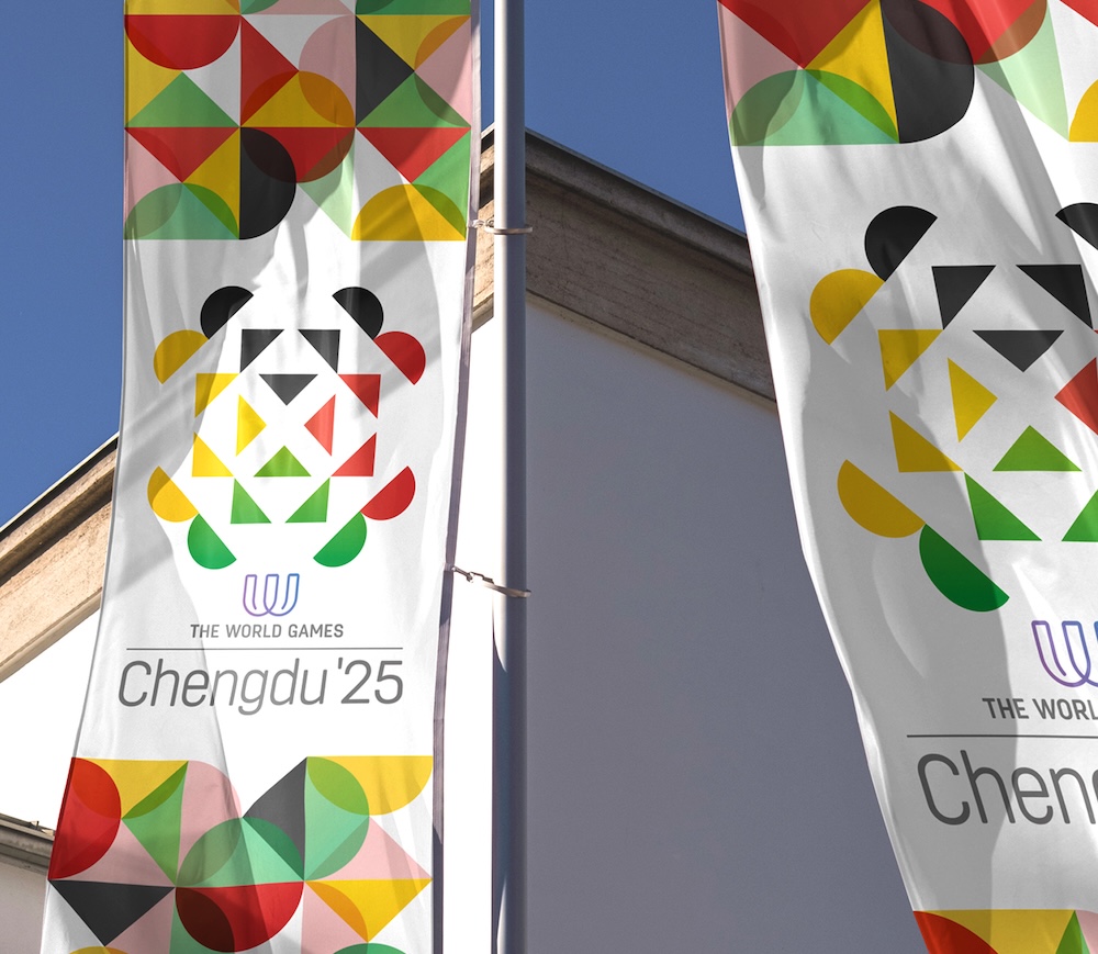 The Idea Shed’s John Fairley designs The World Games 2025’s official emblem; joins torch relay