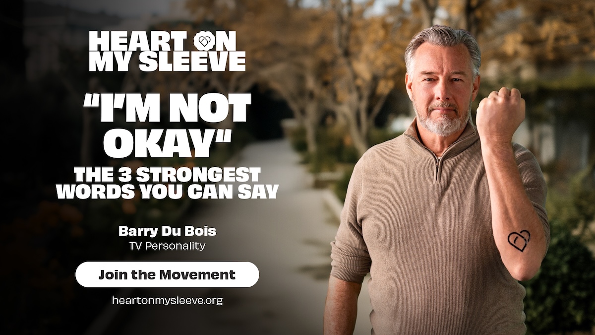Media industry and celebrities get behind ‘Heart On My Sleeve’ campaign for mental health