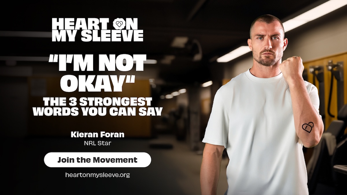 Media industry and celebrities get behind ‘Heart On My Sleeve’ campaign for mental health