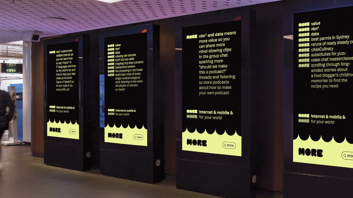 Telco ‘More’ brings back the ‘everyday curiosity of the internet’ in new campaign via The Royals