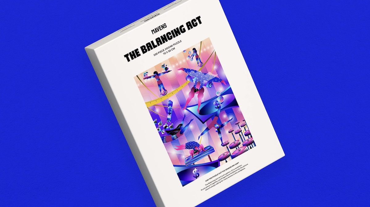 Mavens launches ‘The Balancing Act’ puzzle to expose the gender pay gap on Equal Pay Day
