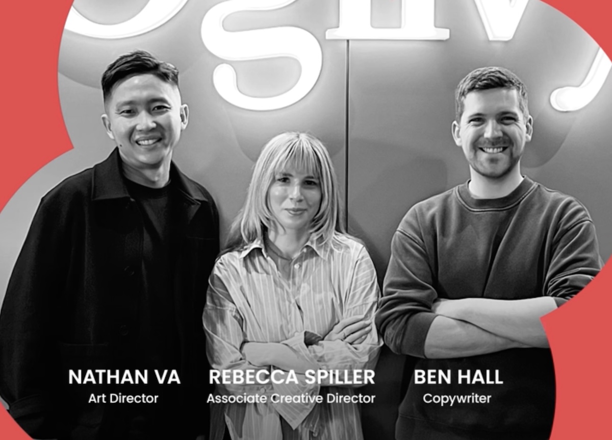 Ogilvy Melbourne bolsters creative team with new hires Rebecca Spiller, Ben Hall + Nathan Va