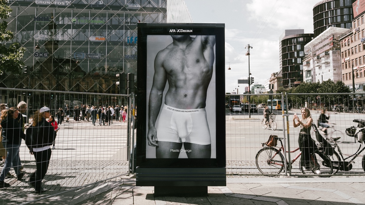 Plastic Change urges World Leaders to think with their d*cks (to save their balls) in cheeky campaign via Worth Your While + Glue Society