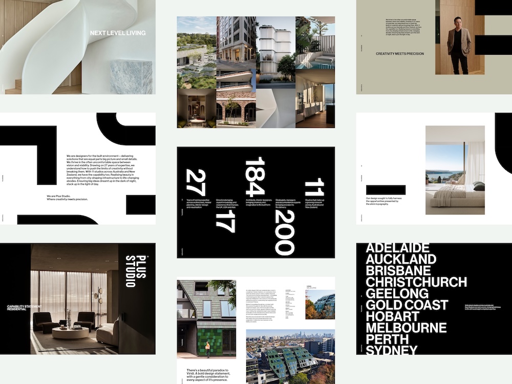 Plus Studio unveils bold new identity via Frost*collective