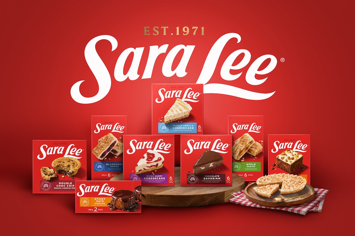 Sara Lee launches bold brand refresh via Disegno