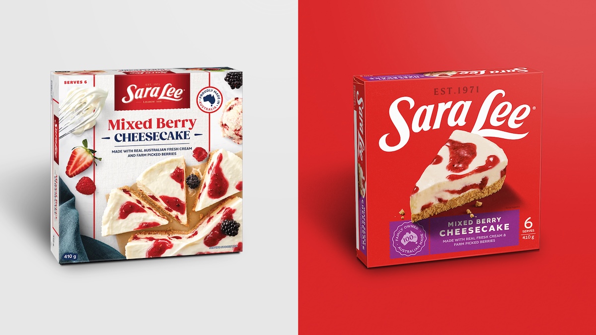 Sara Lee launches bold brand refresh via Disegno
