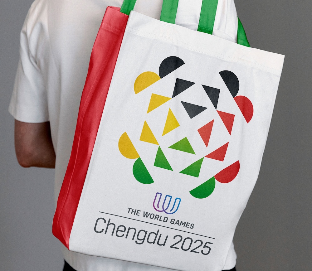 The Idea Shed’s John Fairley designs The World Games 2025’s official emblem; joins torch relay