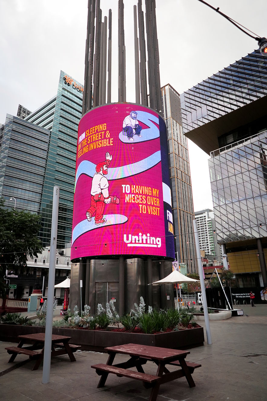 Uniting WA and KWP+Partners Perth launch powerful campaign for Homelessness Week