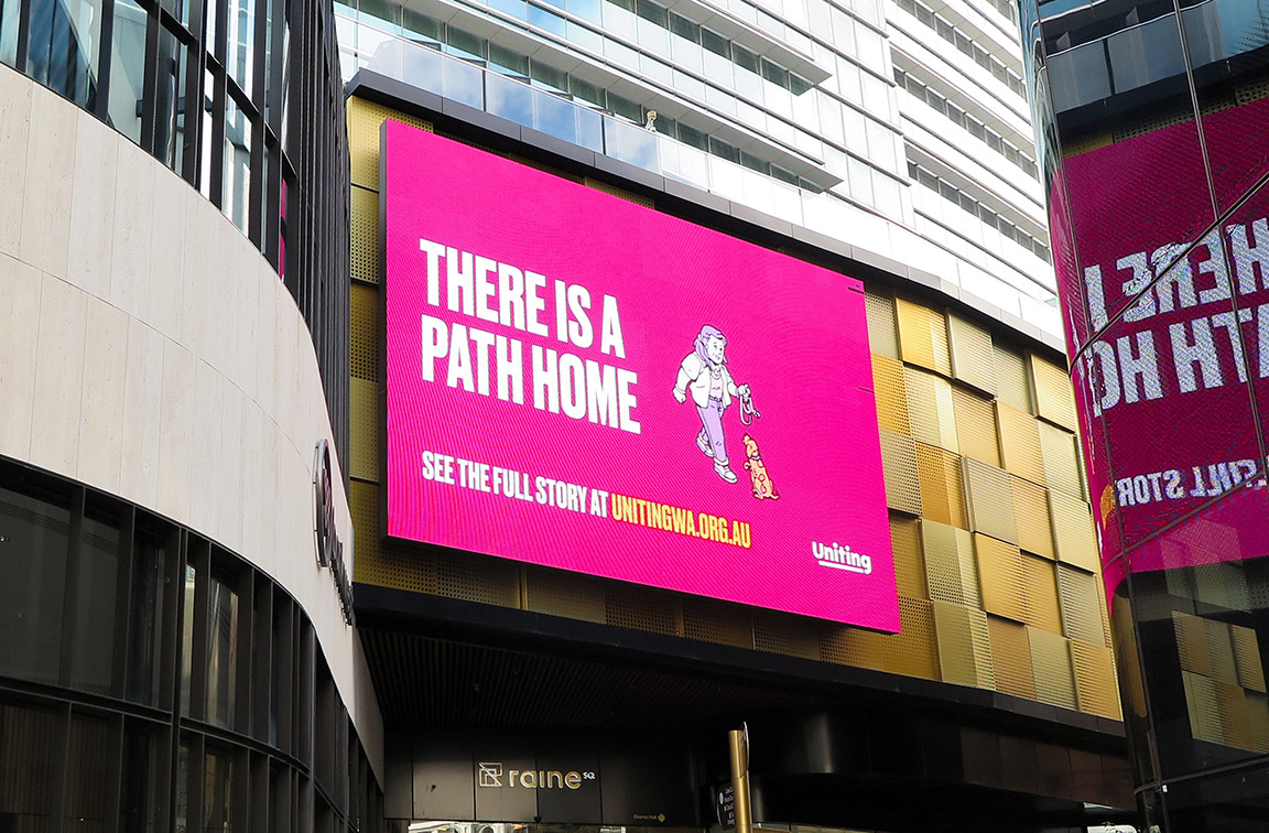 Uniting WA and KWP+Partners Perth launch powerful campaign for Homelessness Week