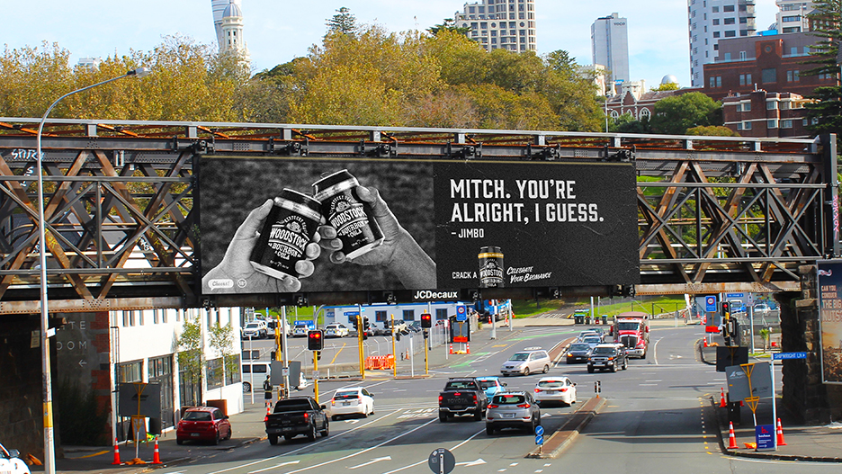 Woodstock and Droga5 ANZ team up to celebrate Kiwi bromance in new brand platform