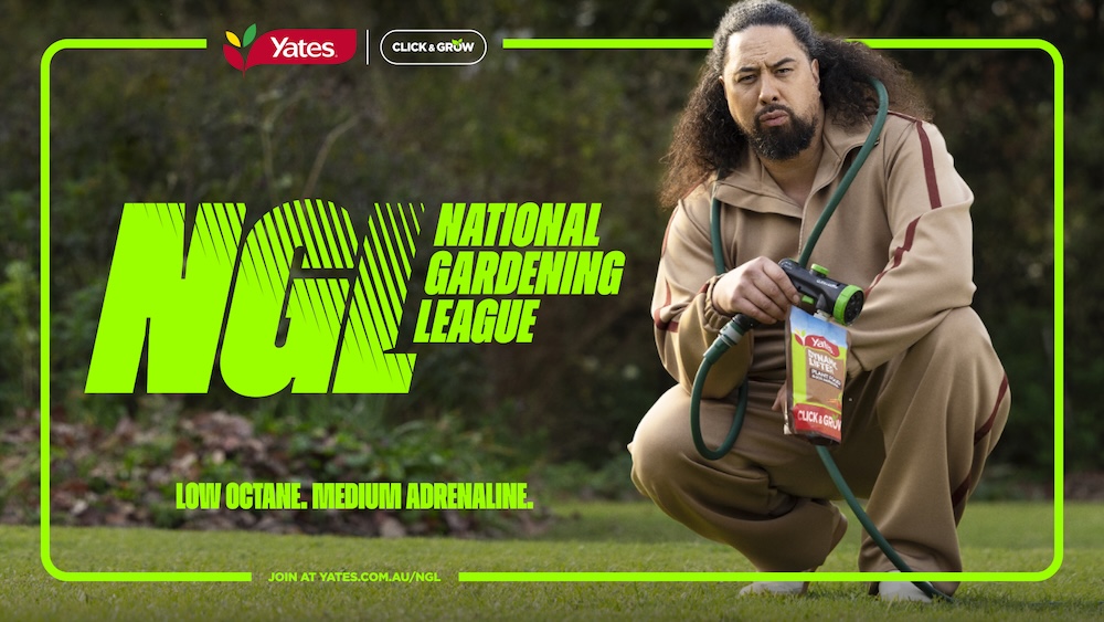 Gardening gets competitive in Yates’ Click & Grow Garden Care System campaign via Howatson+Co