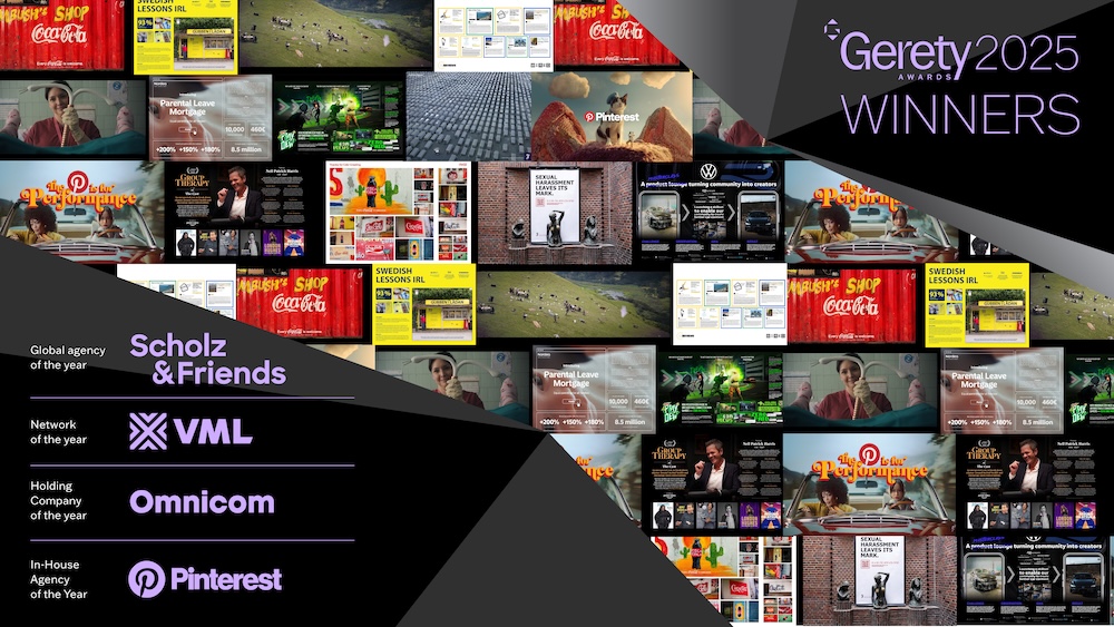 Top Honors for VML, Scholz & Friends and Omnicom at Gerety Awards 2025