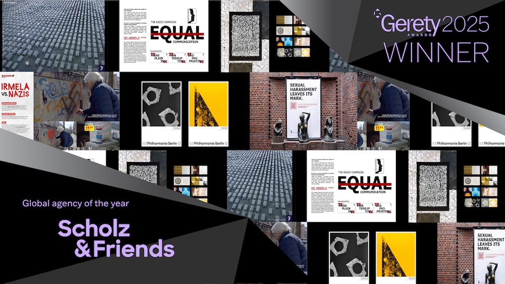 Top Honors for VML, Scholz & Friends and Omnicom at Gerety Awards 2025