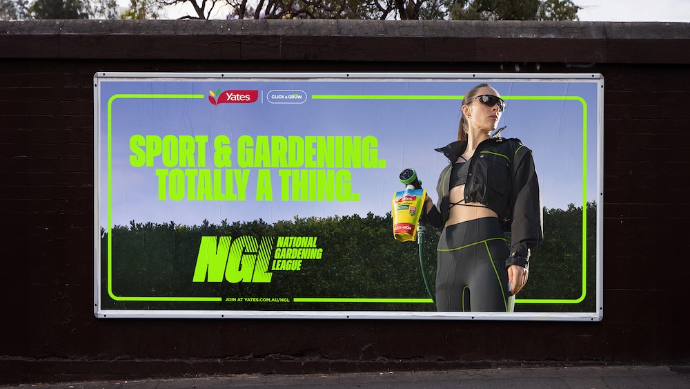 Gardening gets competitive in Yates’ Click & Grow Garden Care System campaign via Howatson+Co