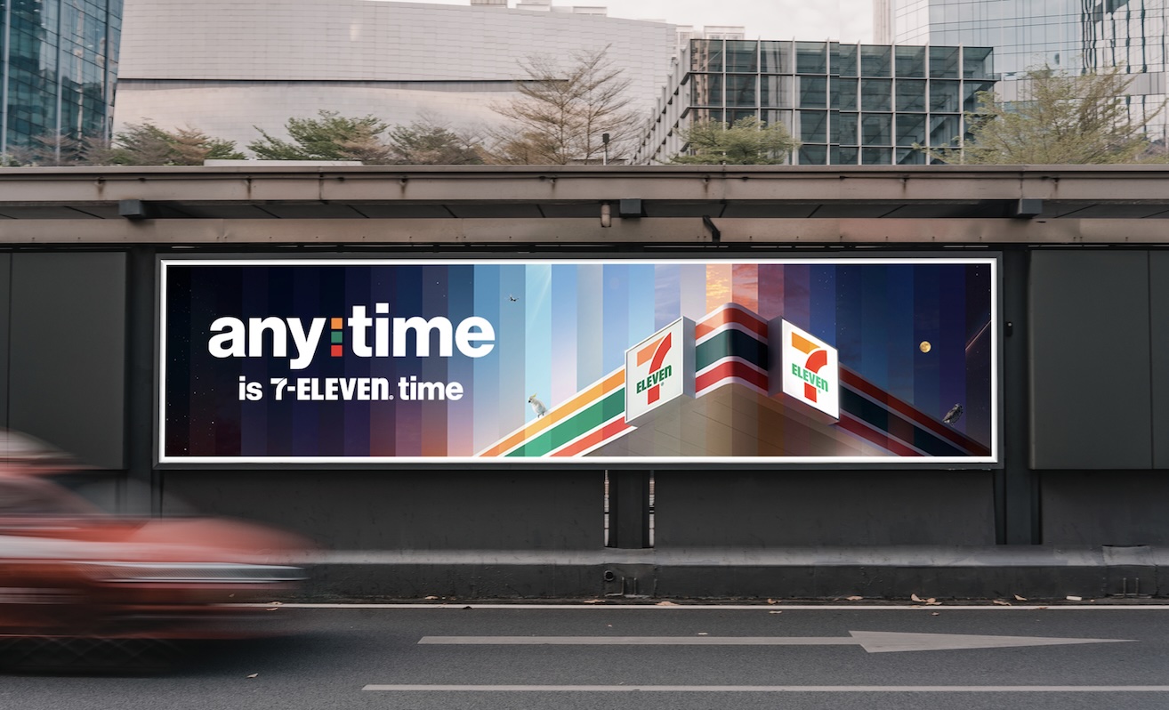 “Any:time is 7-Eleven time” in 7-Eleven Australia’s latest brand campaign via Clemenger BBDO