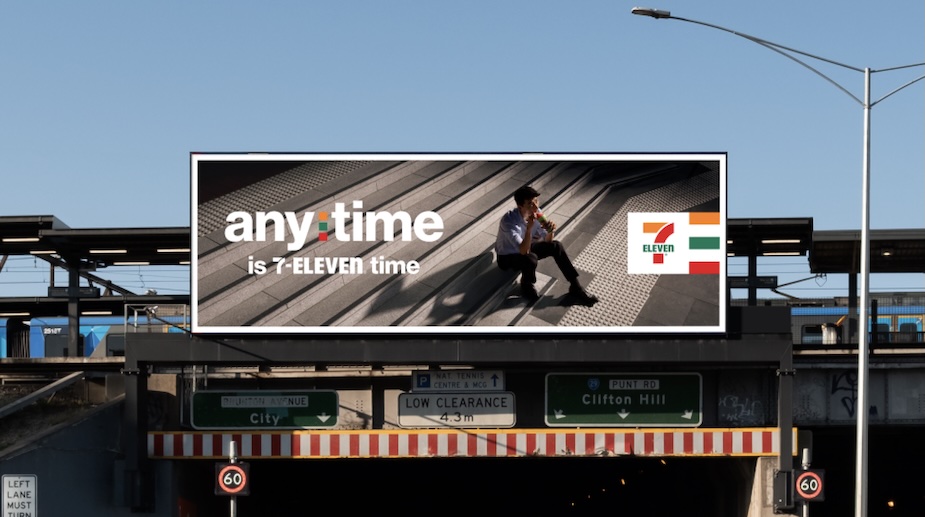 “Any:time is 7-Eleven time” in 7-Eleven Australia’s latest brand campaign via Clemenger BBDO