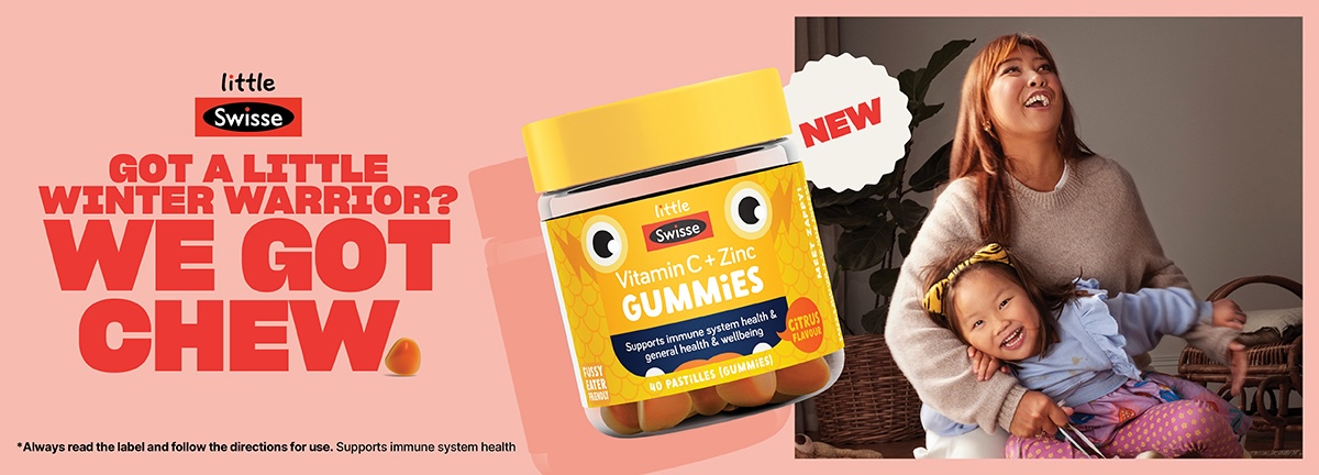 Swisse assures parents ‘We Got Chew’ in Little Swisse Kids campaign via Clemenger BBDO