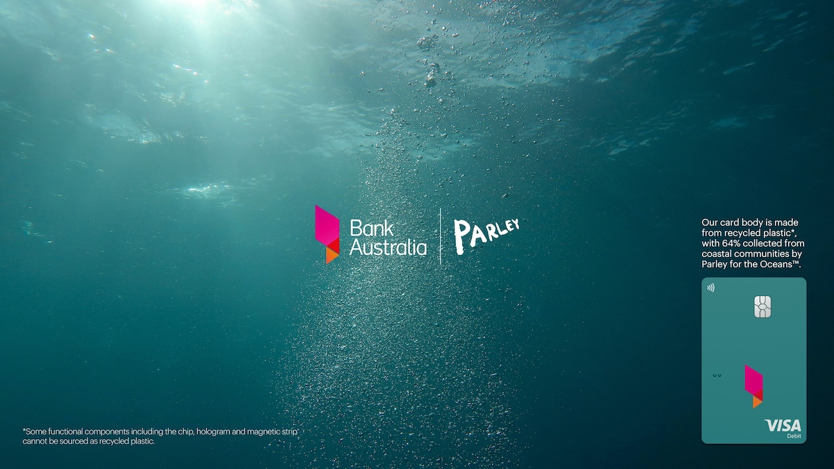 Bank Australia says no to virgin plastic in new campaign via Silver Lining Agency + Good&Proper