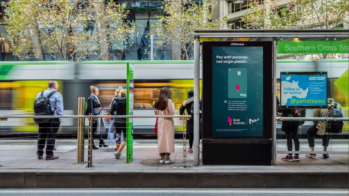 Bank Australia says no to virgin plastic in new campaign via Silver Lining Agency + Good&Proper