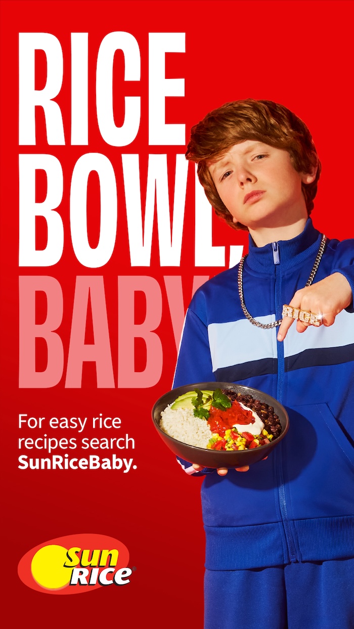 SunRice reimagines a classic 90s hit in new ‘SunRice Baby’ campaign via Bastion + Nunn Media