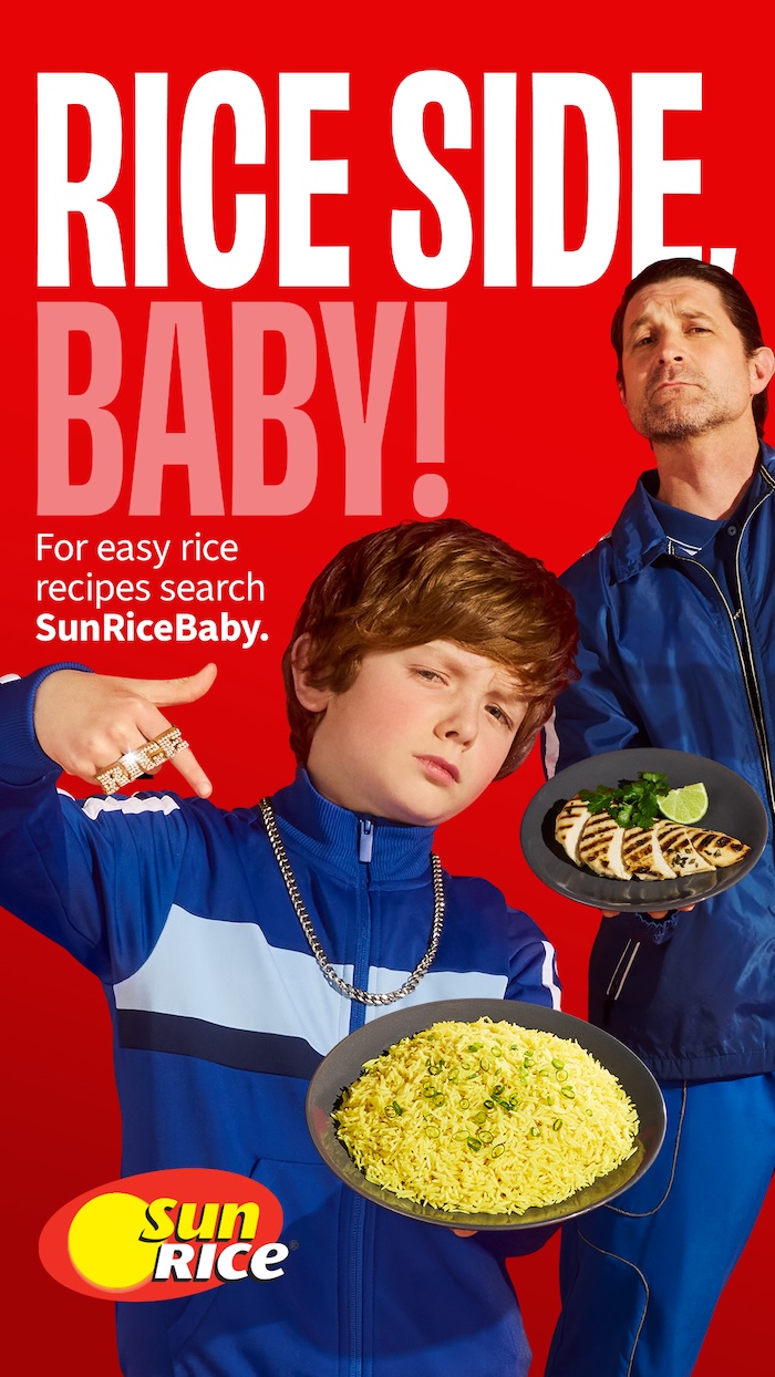 SunRice reimagines a classic 90s hit in new ‘SunRice Baby’ campaign via Bastion + Nunn Media