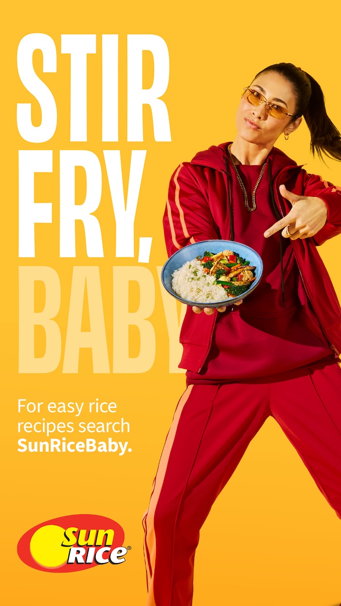SunRice reimagines a classic 90s hit in new ‘SunRice Baby’ campaign via Bastion + Nunn Media