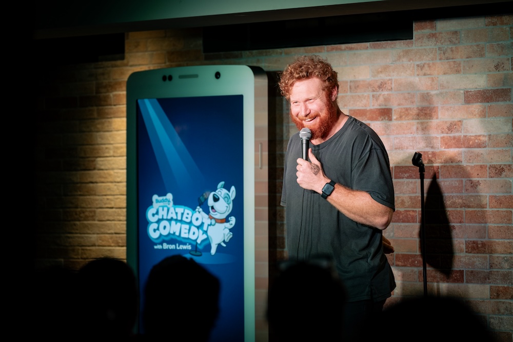 Buddy Telco brings tech-powered comedy to life in sold out show and campaign via alt/shift/