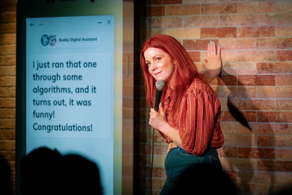 Buddy Telco brings tech-powered comedy to life in sold out show and campaign via alt/shift/