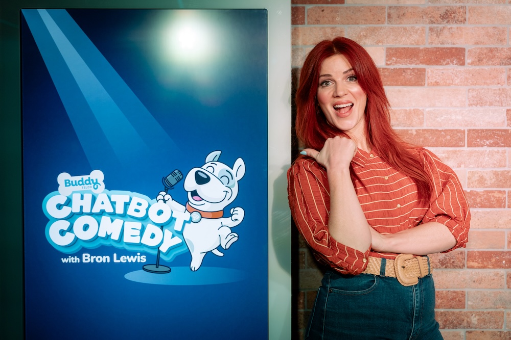 Buddy Telco brings tech-powered comedy to life in sold out show and campaign via alt/shift/