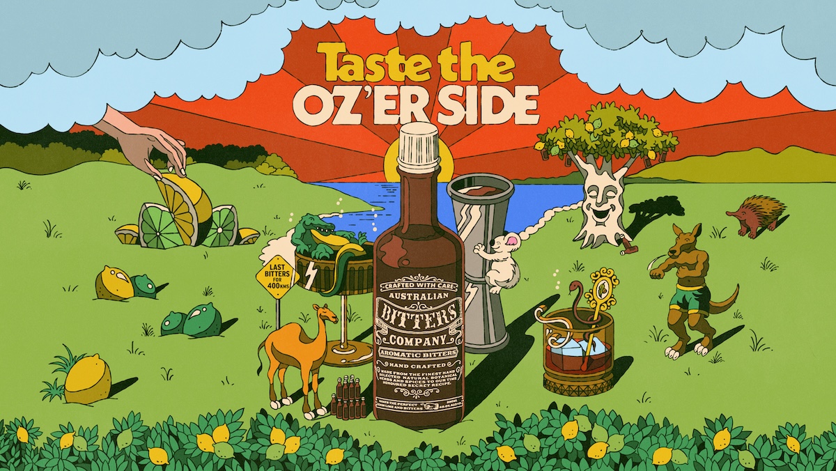 Aussie Bitters makes a splash in the US with new ‘Taste the Oz’er Side’ campaign via Fuller