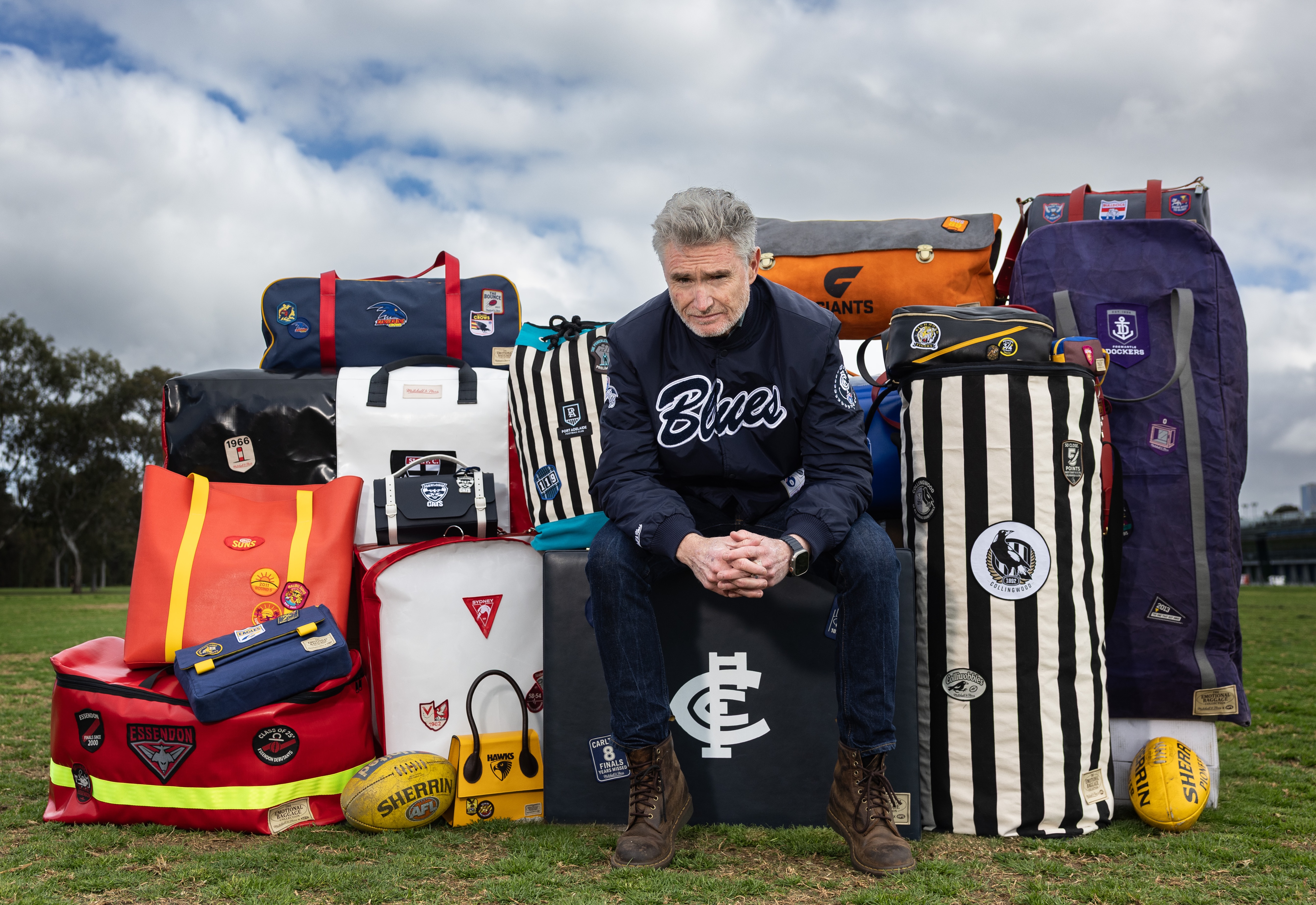 Mitchell & Ness uses AI to crunch 128 years of AFL data into Emotional Baggage in new work via 2045