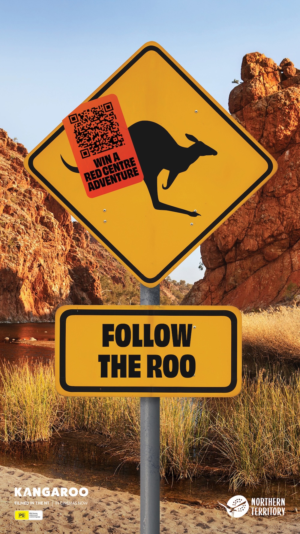 Tourism NT inspires Aussies to swap predictable holidays for red centre adventures with ‘Roo-R Codes’ launch via Common Ventures + Atomic 212°