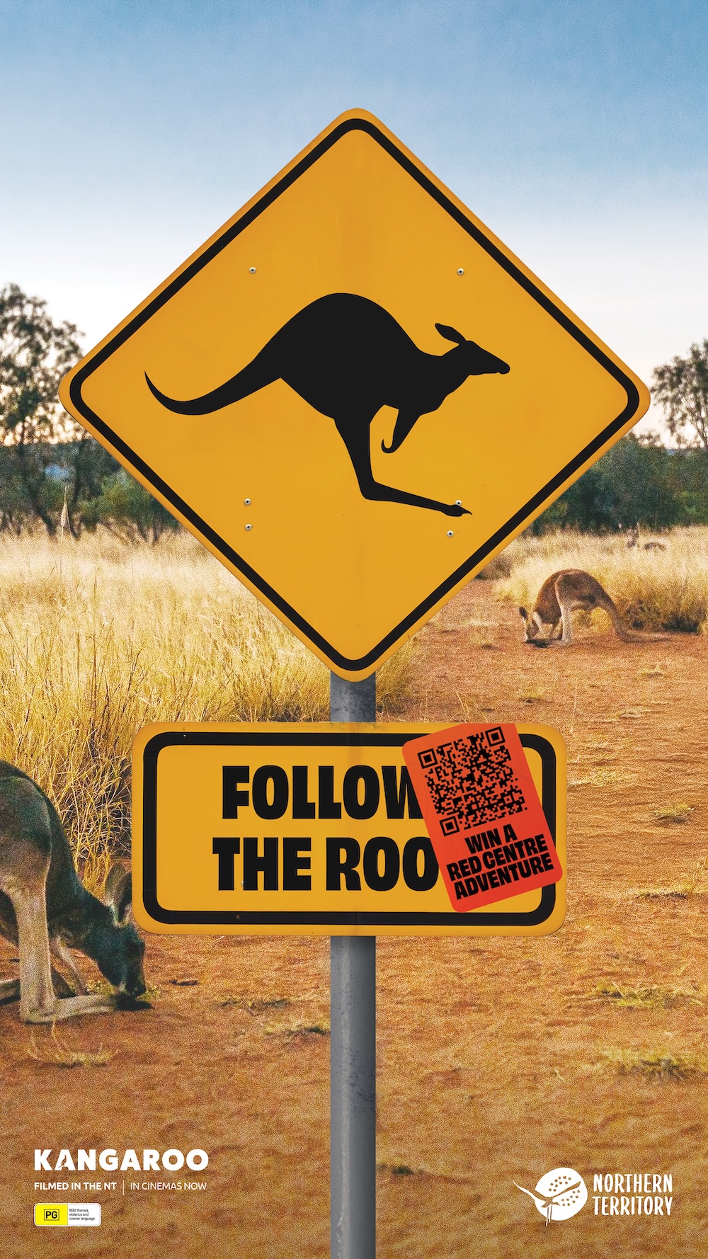 Tourism NT inspires Aussies to swap predictable holidays for red centre adventures with ‘Roo-R Codes’ launch via Common Ventures + Atomic 212°