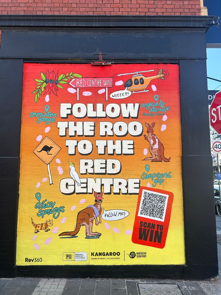 Tourism NT inspires Aussies to swap predictable holidays for red centre adventures with ‘Roo-R Codes’ launch via Common Ventures + Atomic 212°