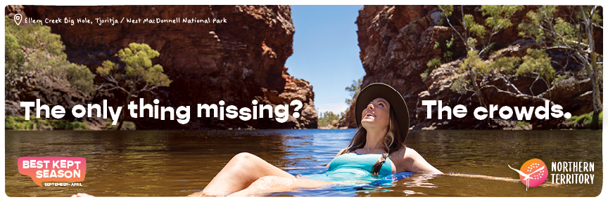 Tourism NT spills secrets in new ‘Best Kept Season’ national campaign via KWP+Partners