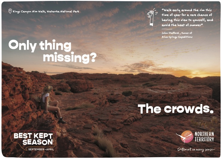 Tourism NT spills secrets in new ‘Best Kept Season’ national campaign via KWP+Partners