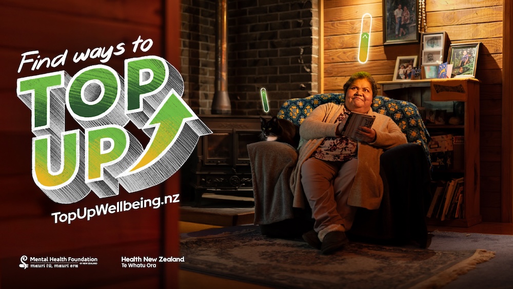 New Zealanders’ wellbeing gets a boost in new ‘Top Up’ campaign via VML New Zealand