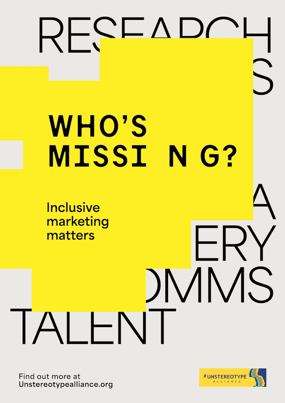 Unstereotype Alliance Australia launches ‘Who’s Missing?’ campaign via VML and Mindshare