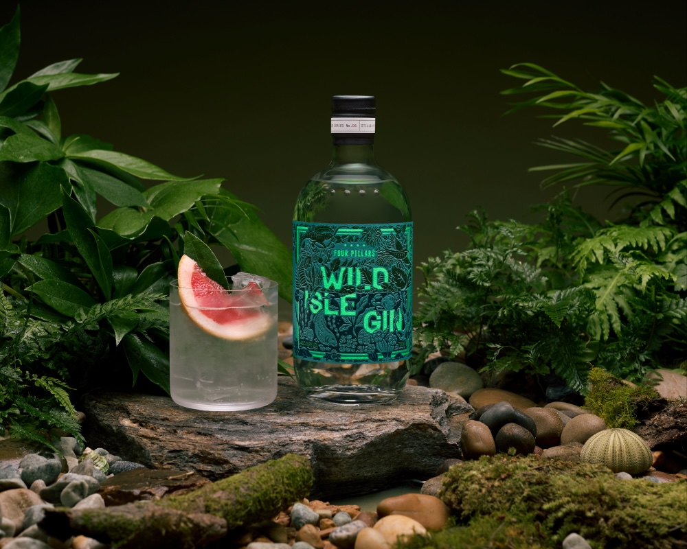 Four Pillars taps long-term partner Weave for Wild Isle Gin label and launch