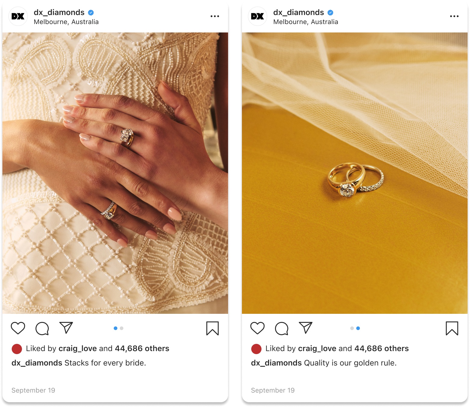 DX Diamonds champions unexpected love stories in new campaign via Willow & Blake