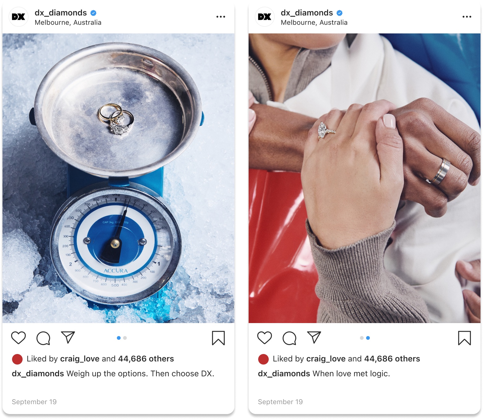 DX Diamonds champions unexpected love stories in new campaign via Willow & Blake