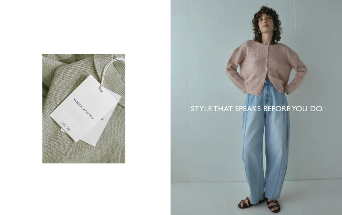 “It’s better on the edge”: Fashion label VRG GRL redefines voice and messaging via Willow & Blake