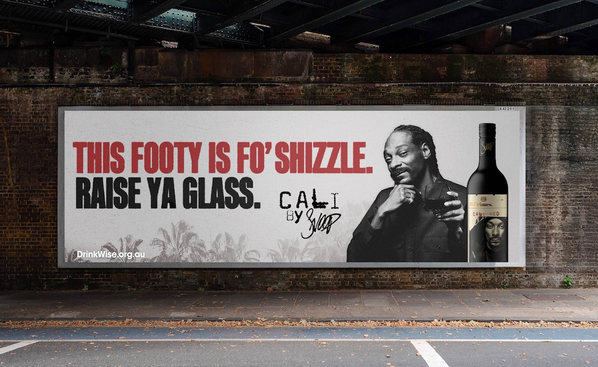 “Snoop” hits streets of Melbourne promoting wine brand 19 Crimes x Cali By Snoop in epic stunt via Bolster, TWE and Splash