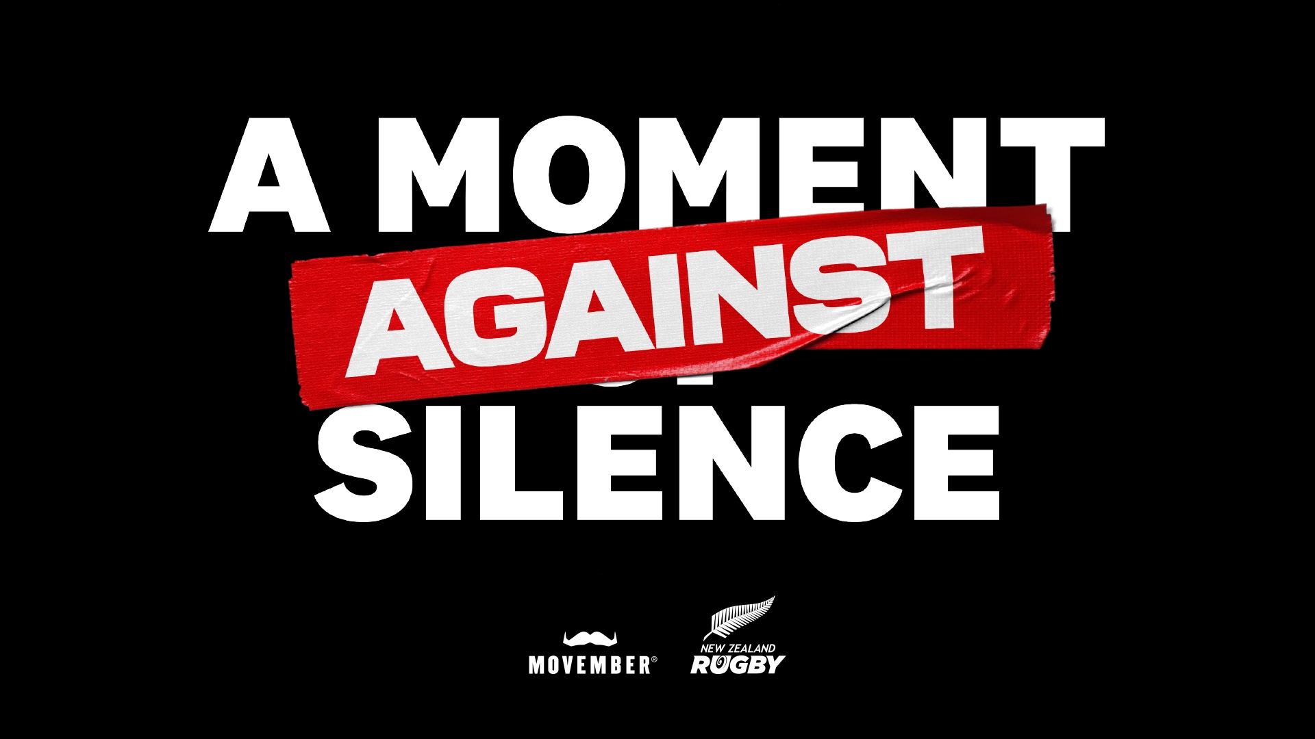 Movember and NZ Rugby urges noise over men’s suicide in new campaign via Dentsu Creative NZ