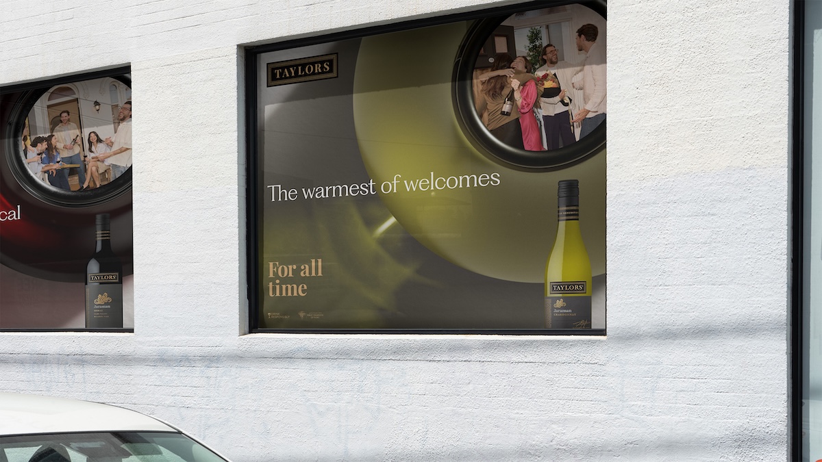 Taylors Wines launches new ‘For all time’ global brand platform via Agency Next Door