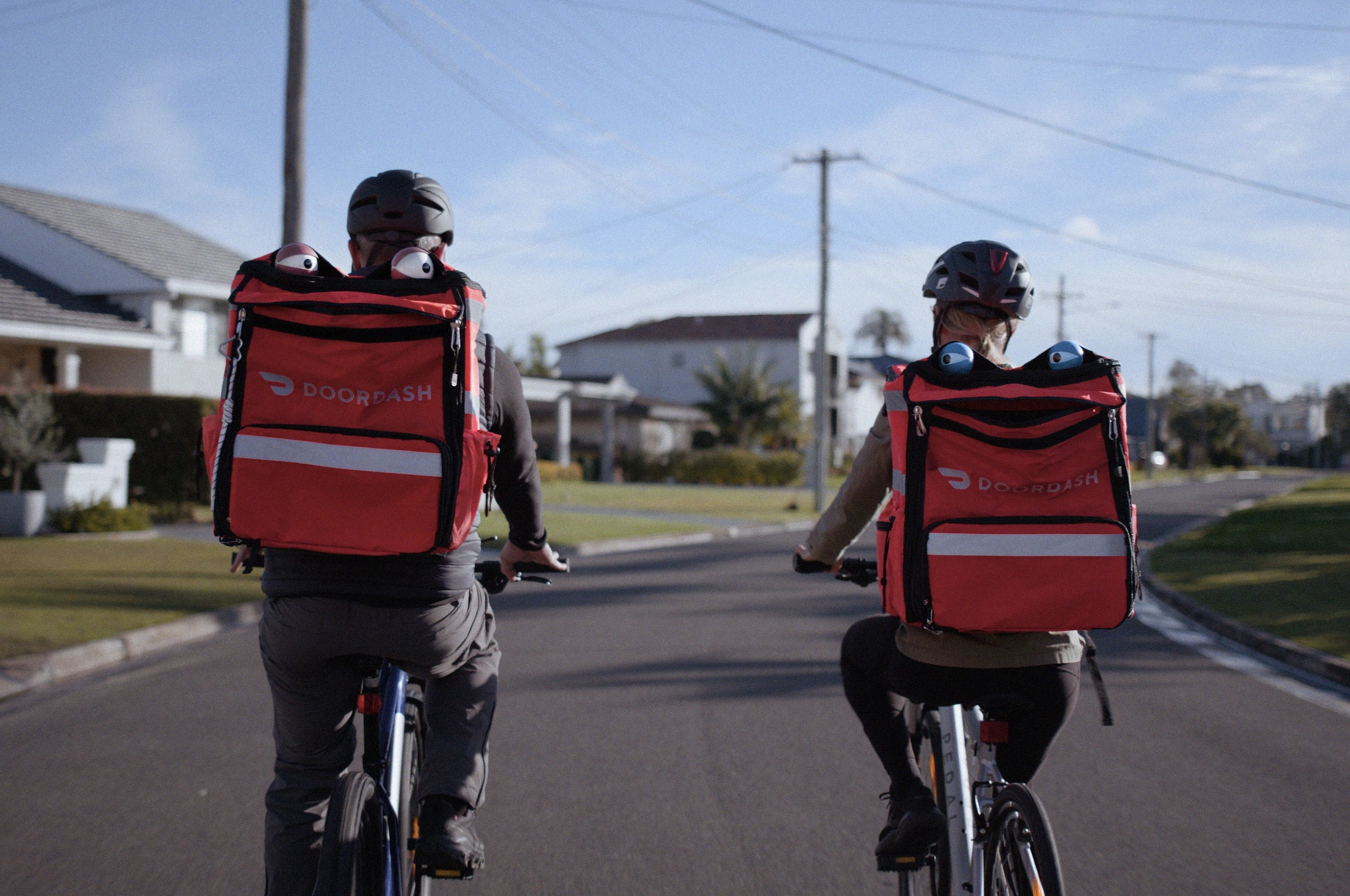 Chatty DoorDash delivery bags take centre stage in major brand campaign via DDB Sydney