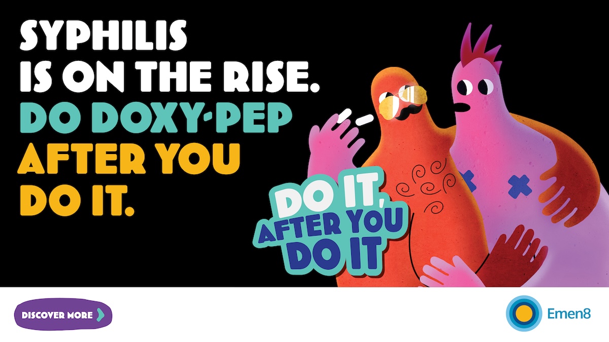 Emen8 launches new inclusive sexual health campaign ‘Do It, After You Do It’ via Think HQ to tackle rising rates of syphilis among GBMSM